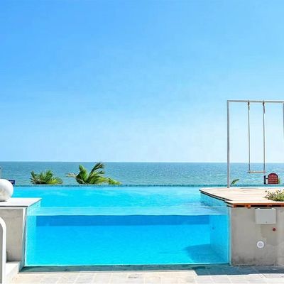 Transforme su área de piscina con AUPOOL Panel acrílico Piscina y piscina sobre el suelo