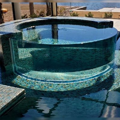 Transforme su área de piscina con AUPOOL Panel acrílico Piscina y piscina sobre el suelo