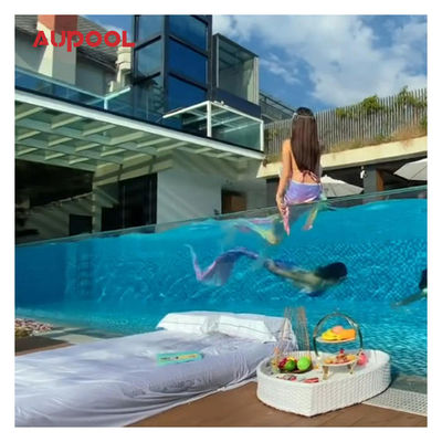 Piscinas a medida Aupool Piscina acrílica prefabricada para la demanda del cliente