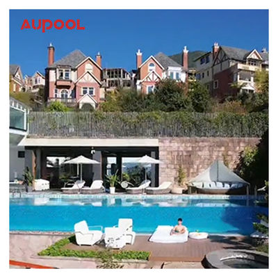 Piscinas a medida Aupool Piscina acrílica prefabricada para la demanda del cliente