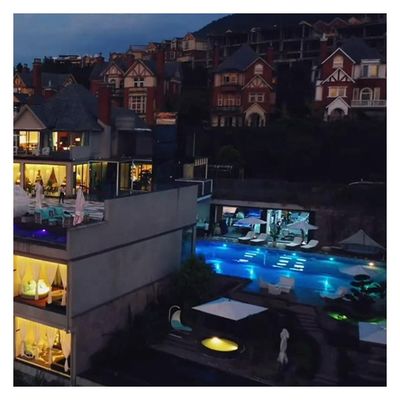 Accesorios para bombas de aire incluidas piscinas de vidrio grueso con alta transmisión de luz