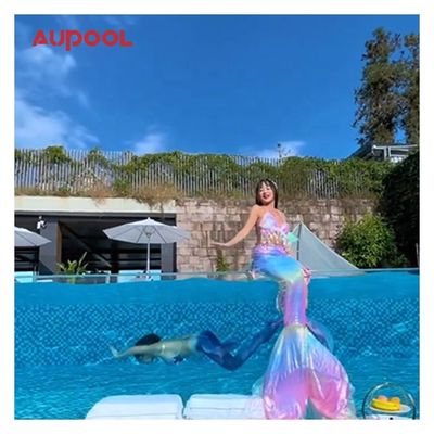Accesorios para bombas de aire incluidas piscinas de vidrio grueso con alta transmisión de luz