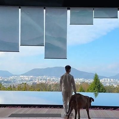 Demandas del cliente Contenedor de pared de piscina acrílico transparente para instalación al aire libre