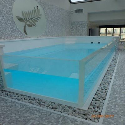 Piscinas exteriores de fibra de vidrio Densidad 1,19-1,20 kg/cm3 Alta transmisión de luz 93%