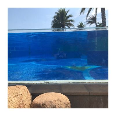Panel acrílico de alta funcionalidad para piscina exterior sin amarillear