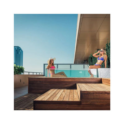 Ventana de la piscina acrílica por OEM para lujo de la hoja PMMA de fundición al aire libre