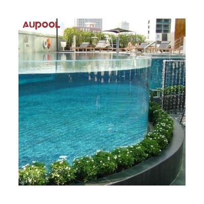 Piscina al aire libre y buceo con acrílico 100% puro de Lucite por Sublue Piscinas de buceo