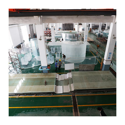 Lucita 30 mm 950 mm espesor cristal acrílico fundido transparente paneles de ventana para la piscina de la villa