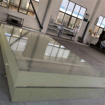 Pared de ventana gruesa sobre el suelo Piscina acrílica con alta transmisión de luz 93%