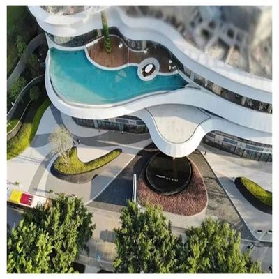 Piscina de acrílico Piscina de fondo unida para Villa Jacuzzi y más